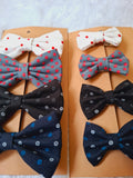 Twinning Dots – Mother & Daughter Bow Set (Matching Pair)