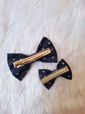 Twinning Dots – Mother & Daughter Bow Set (Matching Pair)