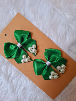 Mint Green Bubble Bliss Bow