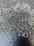 Silver Jump Rings 8mm-100 gram
