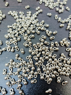 Silver Ghooghri 3mm-100 gram