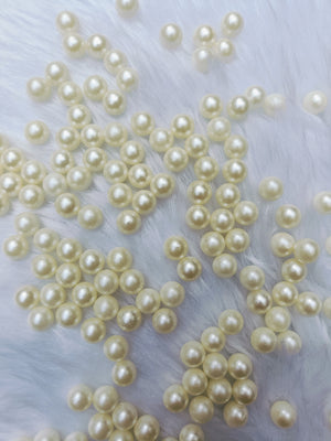 Pearl without Hole 6mm-100 gram
