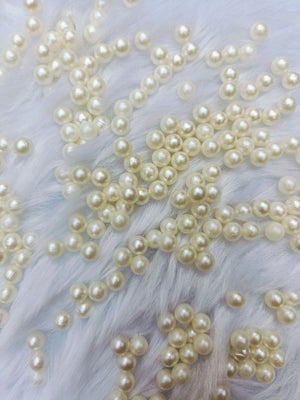 Pearl without Hole 4mm-100 gram