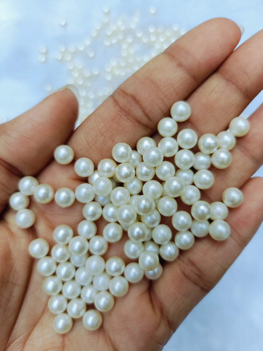 Pearl without Hole 4mm-100 gram