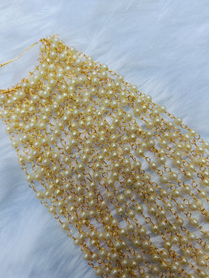 Golden Pearl ganthan Mala Premium- 1 bunch