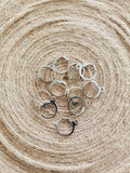 Silver Leverback Earring Hooks – 20 Pieces (10 Pairs)