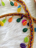 Multicolor Golden Lace