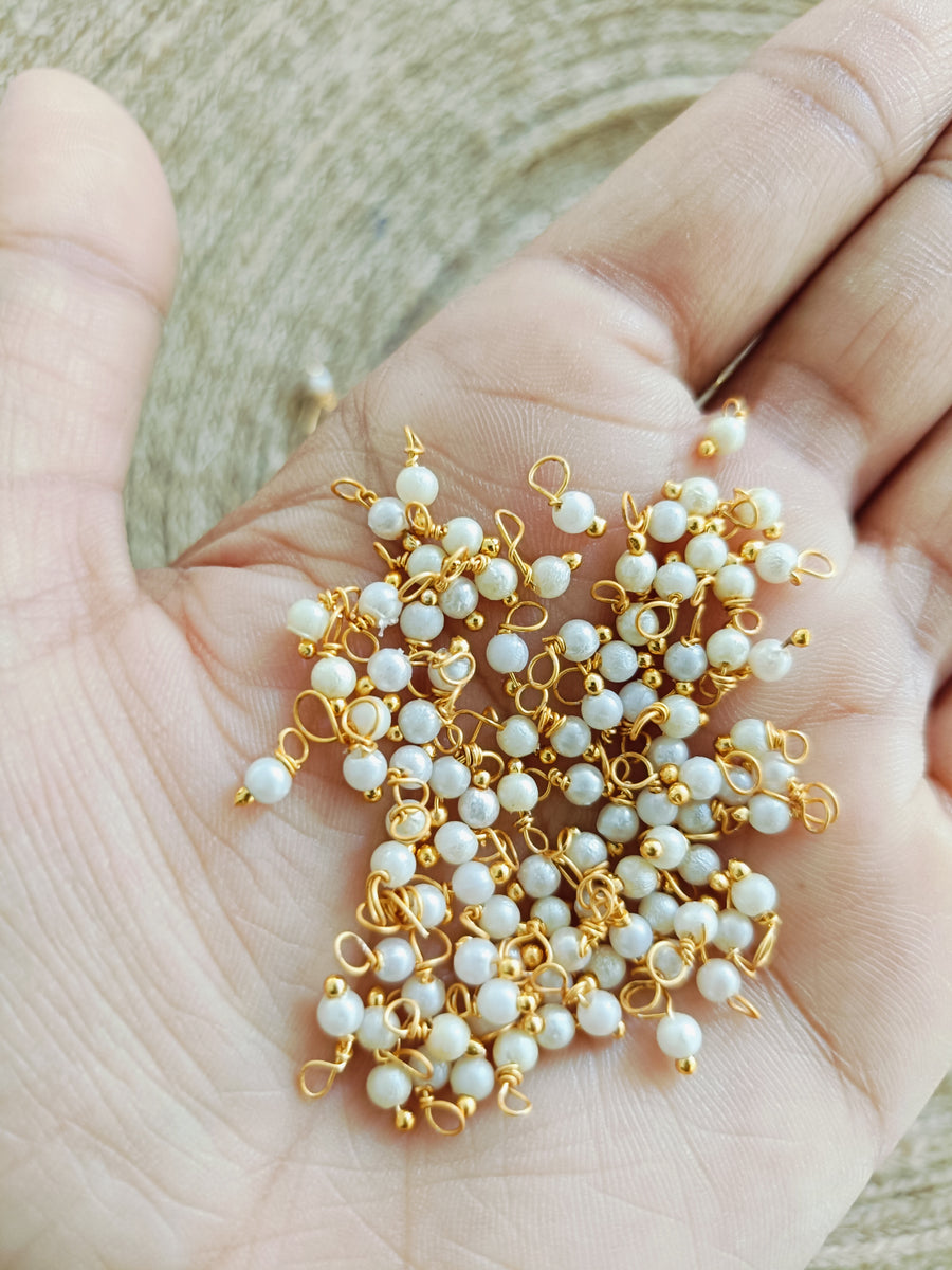 Golden Lariya Beads-20 gm