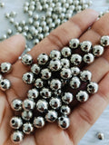 Silver with-hole Pearl-6mm-100 gm