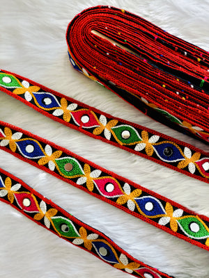 Black Aakh Lace-2.5 cm