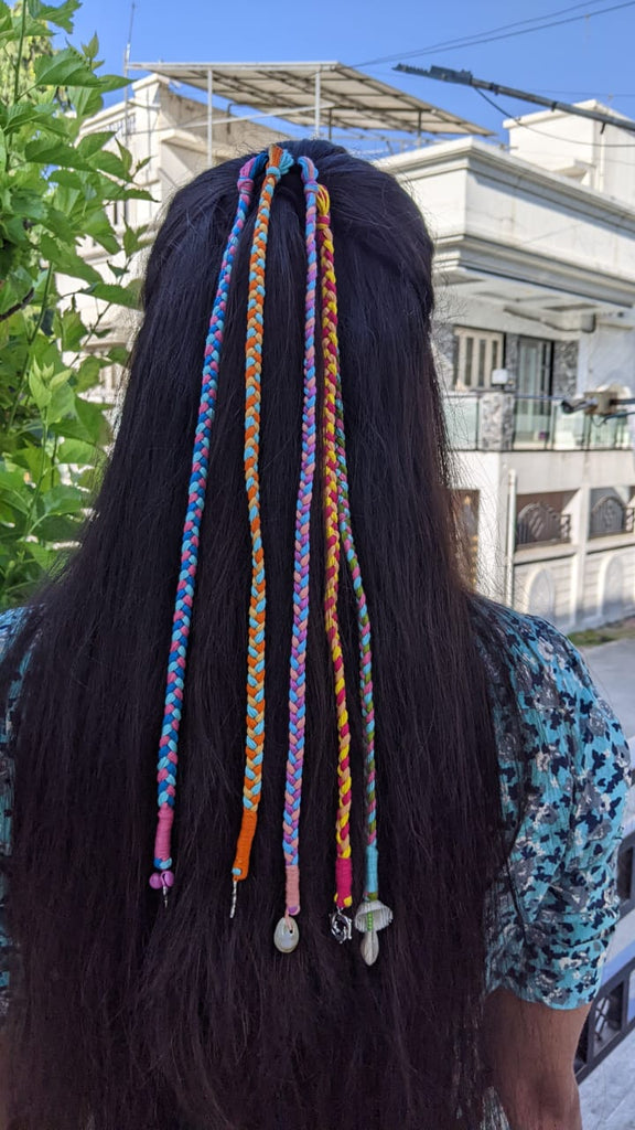 Multi Hir boho premium hair tie