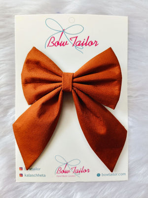Rust (Dark Orange) ColourTail Bow