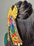 Yellow Mirror Tail Bow
