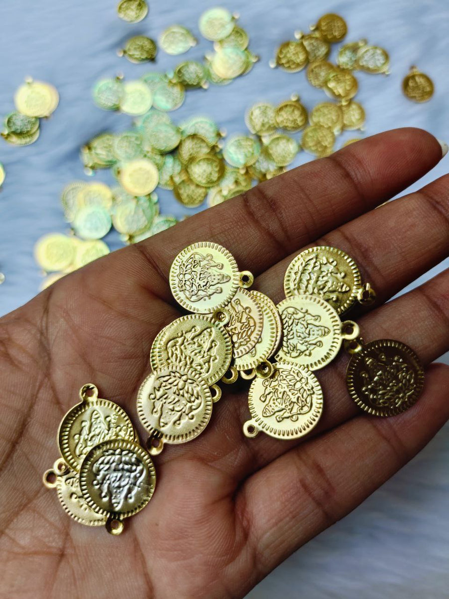 Golden Metal Gini Coins-20 gm
