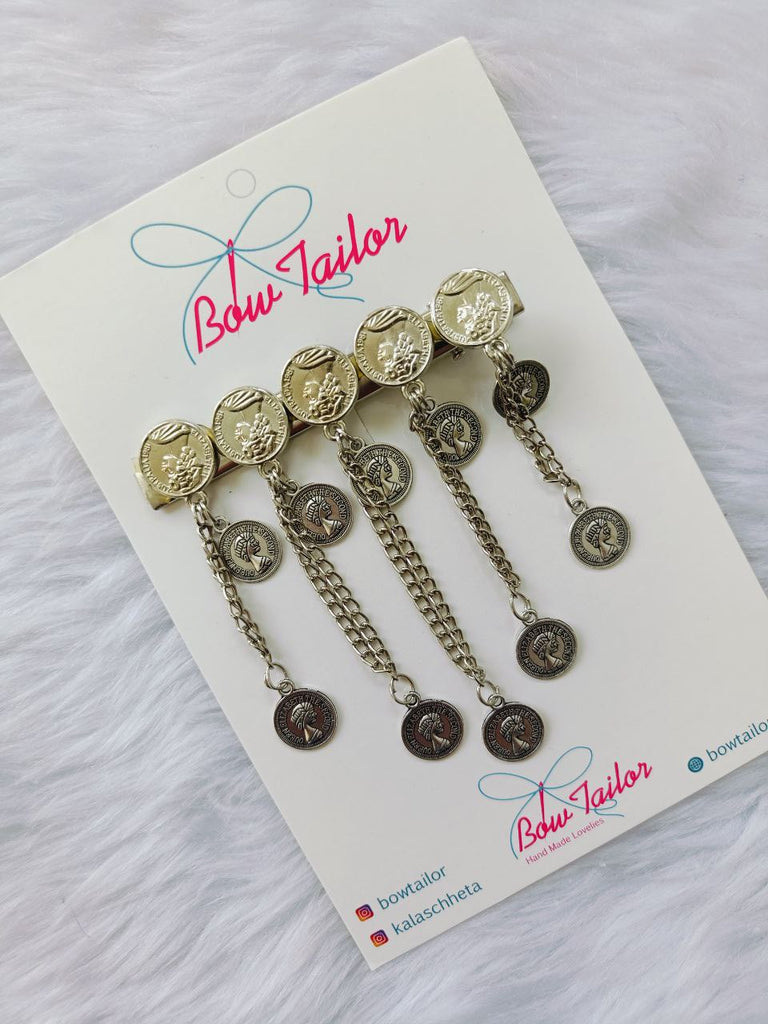 Silver Gini Chain Clip