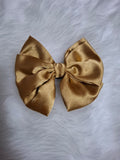 Satin Sheen Gold Looplush Bow