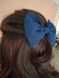 Navy Blue Looplush Bow