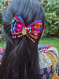 blue navsona bow clip