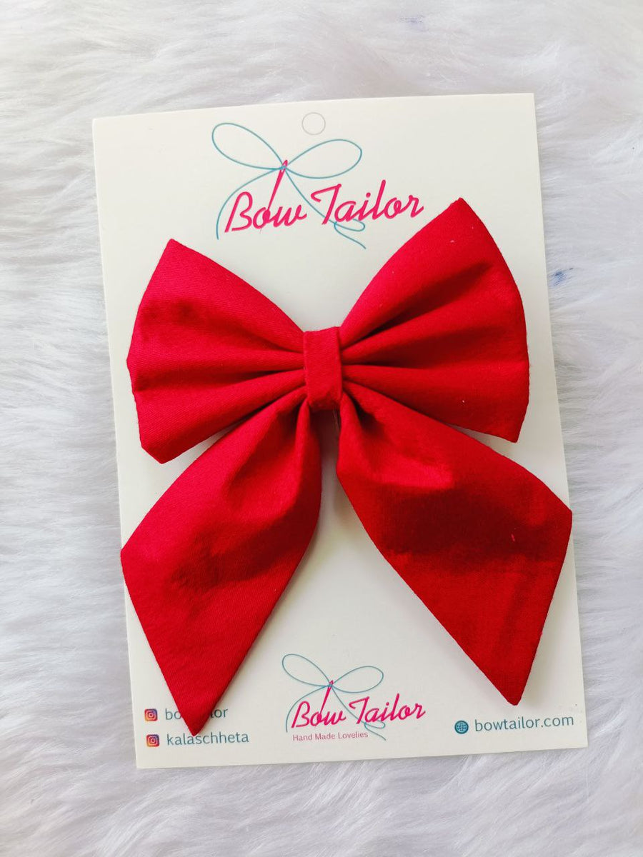 Hot Pink (Rani pink) ColourTail Bow