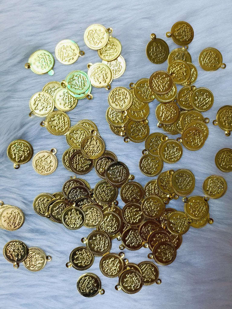 Golden Metal Gini Coins-20 gm