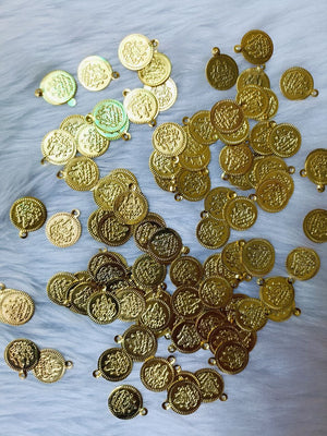 Golden Metal Gini Coins-20 gm