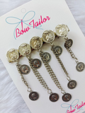 Silver Gini Chain Clip