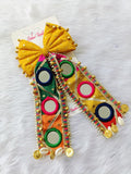 Yellow Mirror Tail Bow