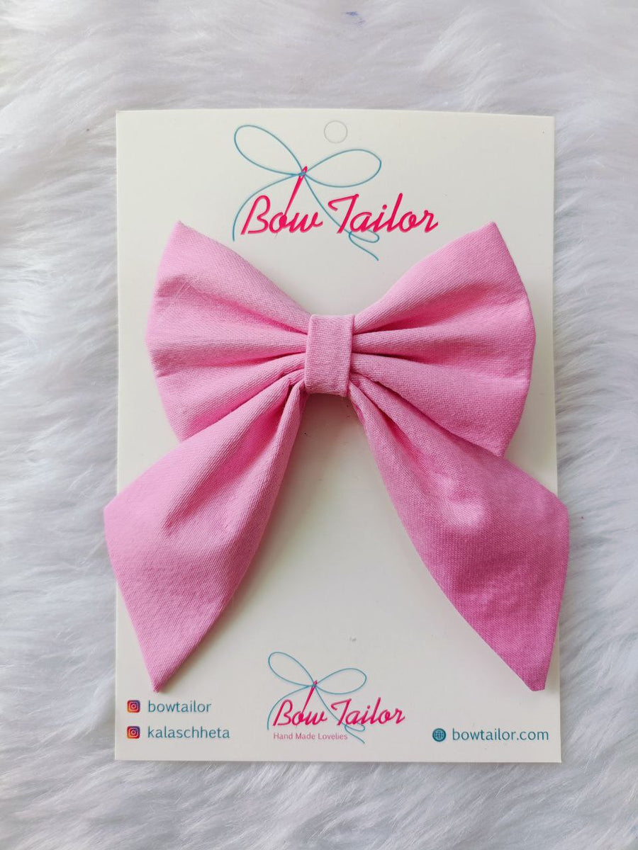 Baby Pink ColourTail Bow