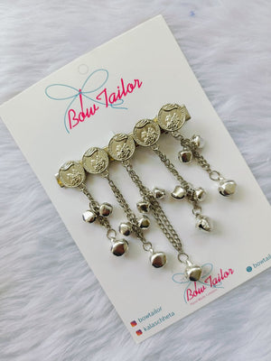Silver Gini Chain Clip