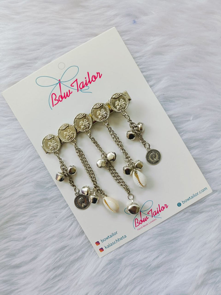 Silver Gini Chain Clip