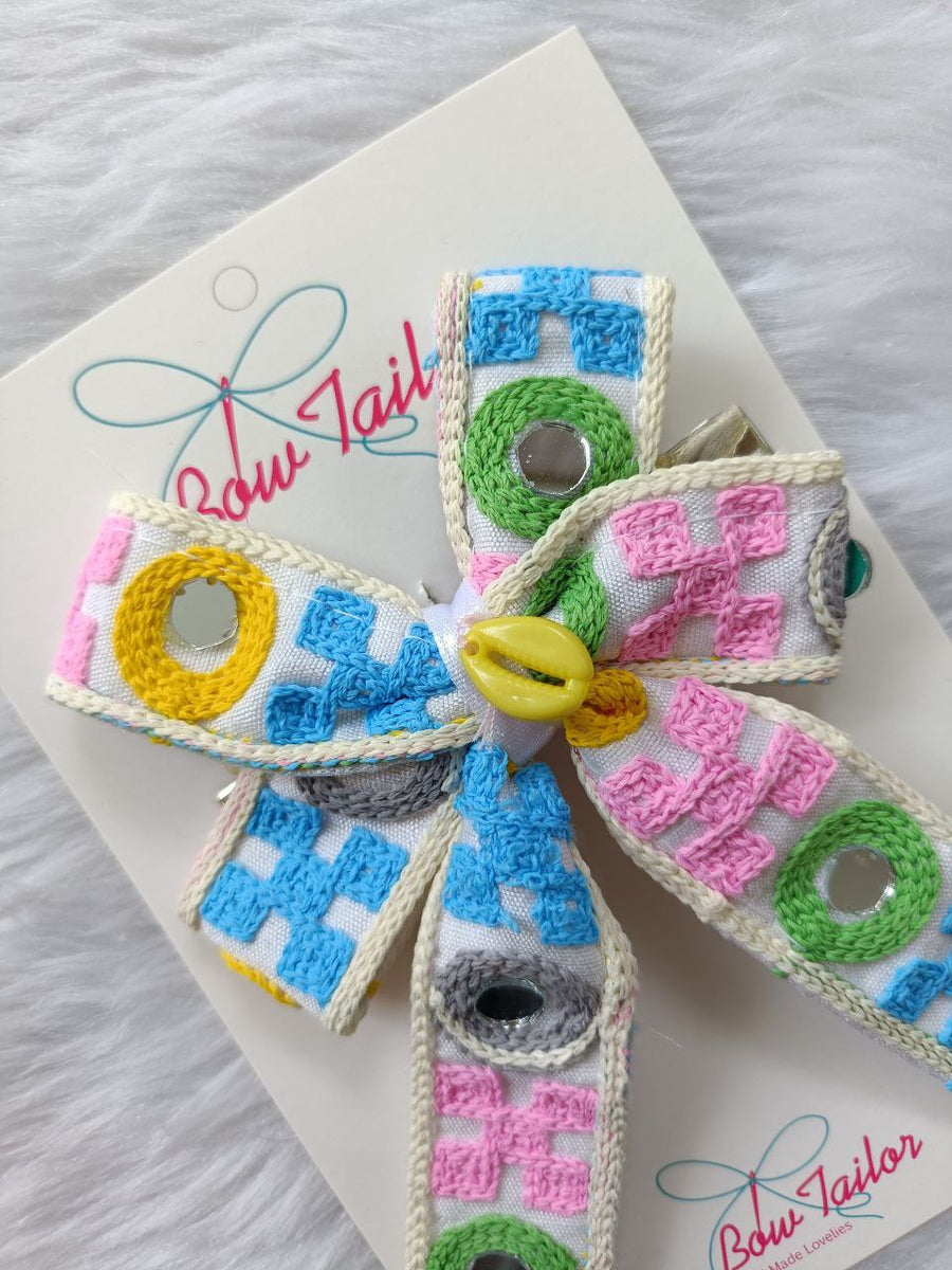 Multi Colour X Bow