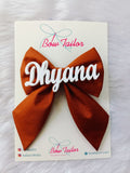 Rust ( Dark Orange ) Customize Name Bow